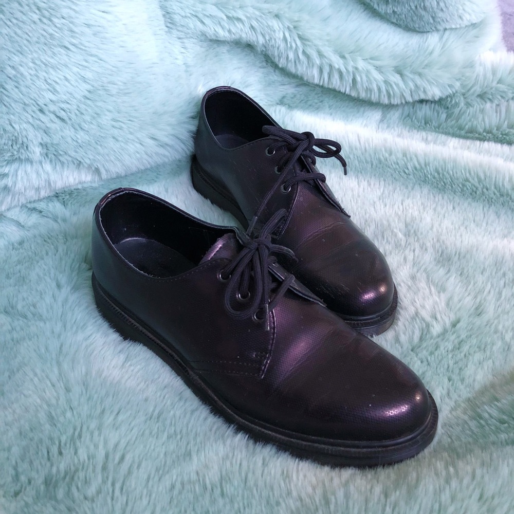 DR.MARTENS limited edition iridescent shoes